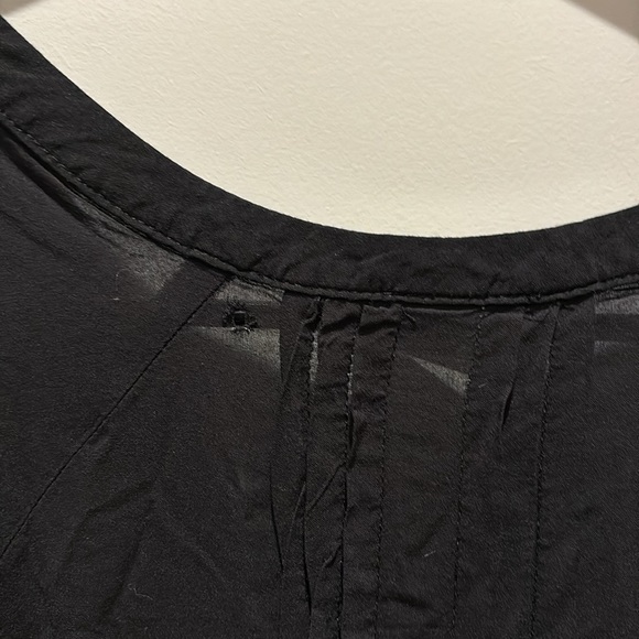 Old Navy Blouse Shirt Black Large - Picture 13 of 16